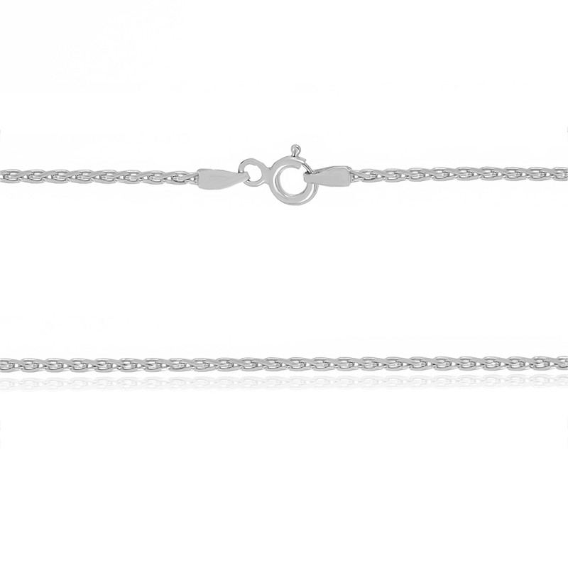 

Серебряная цепь Silvex925 родированная - колос 857Р 2/45, женская