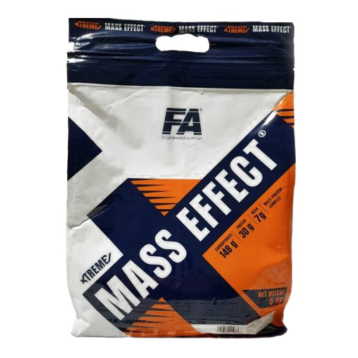 

Гейнер Fitness Authority Xtreme Mass Effect, 5 кг Ваниль
