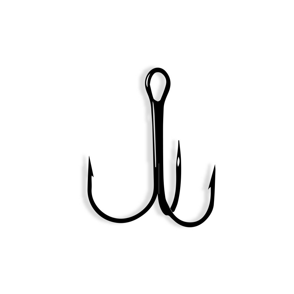

Тройник Scorpion Round Fine Wire Treble 3/0 BR 100 шт (41/07-045-300)