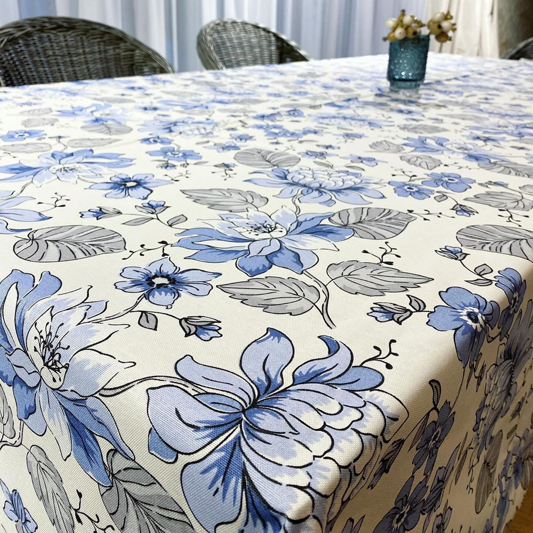 

Тефлоновая Скатерть Tablecloth Веточка Цвет Синий 110*150 см