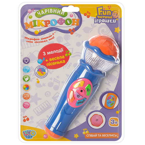

Микрофон Limo Toy 7043 UA Синий (BAM000257)