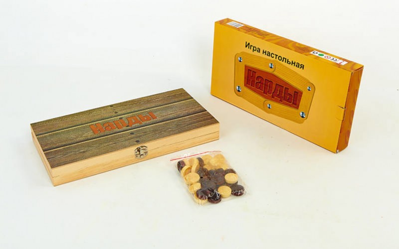 

Нарды настольная игра деревянные W7712 (PS02359)