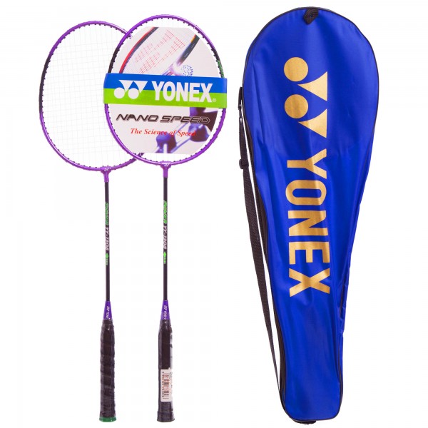 

Набор для бадминтона 2 ракетки в чехле YONEX YY-1308 Violet (PS02267)