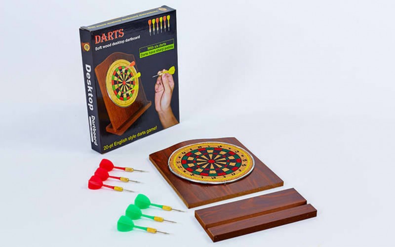

Мишень для игры в дартс настольная из прессованной бумаги Baili 6in BL-401 (PS02344)