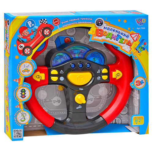 

Музыкальный руль LIMO TOY 7044 Красный (BAM000275)