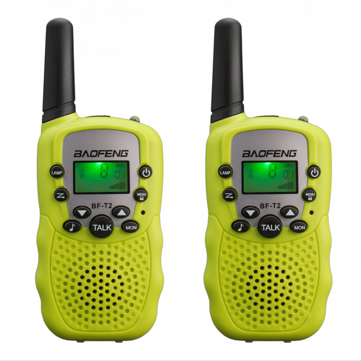 

Рация Baofeng MiNi BF-T2 PMR446 2шт Желтый