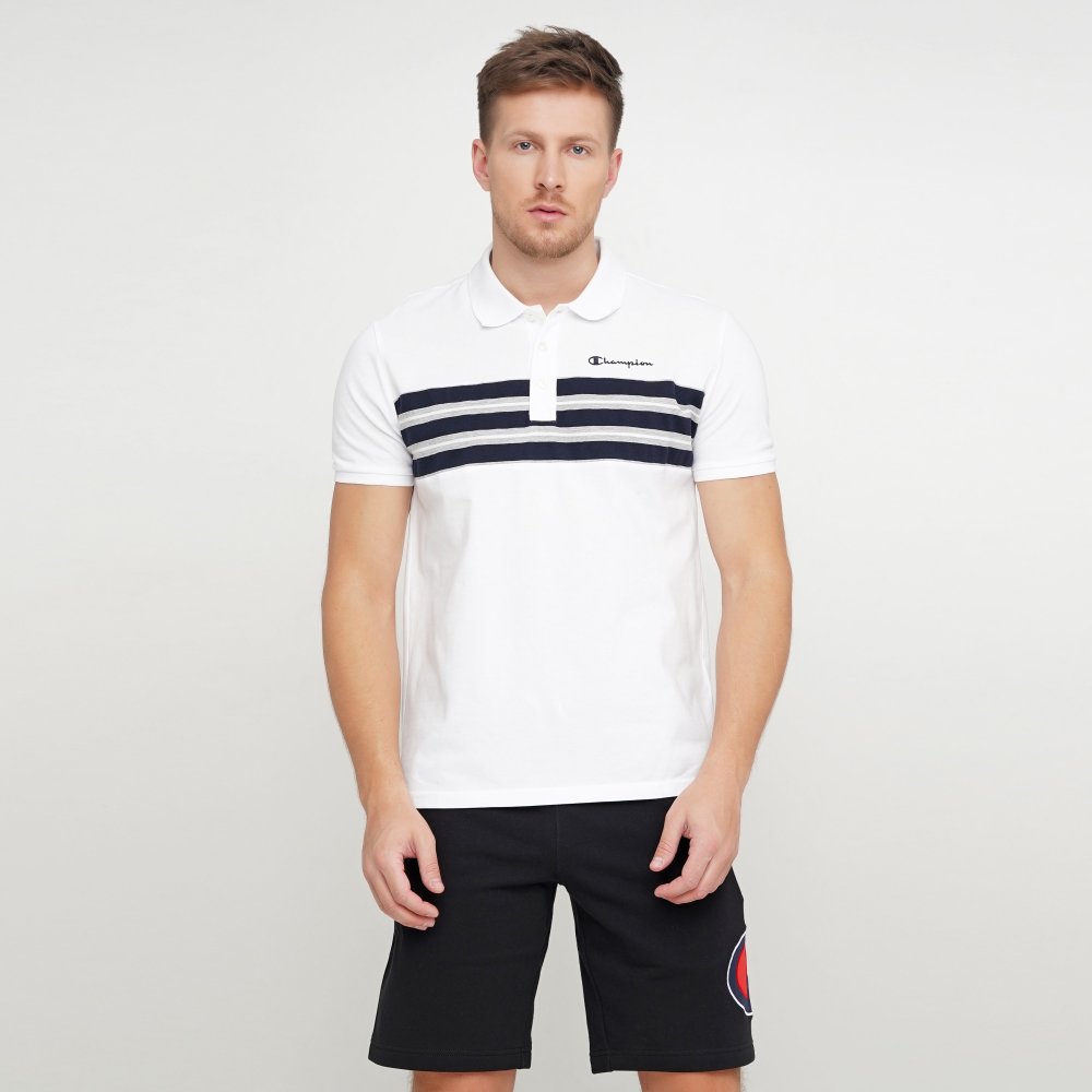 

Мужское поло Champion Polo Белый 45 (cha214397-WHT/OXGM)