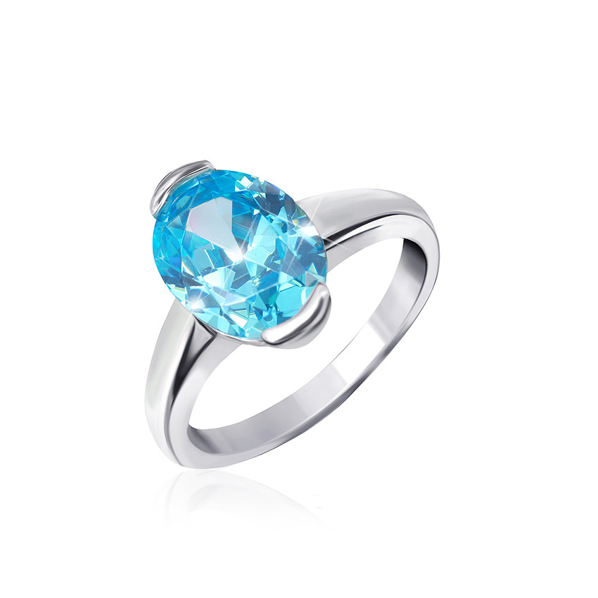 

Серебряное кольцо с фианитом Silvex925 КК2ФТ/378 - 16,5