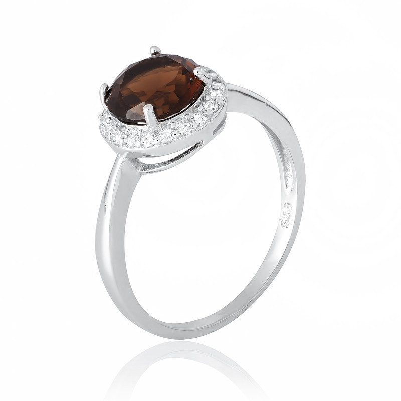 Серебряное кольцо с фианитом Silvex925 КК2ФРТ/408 - 18,5