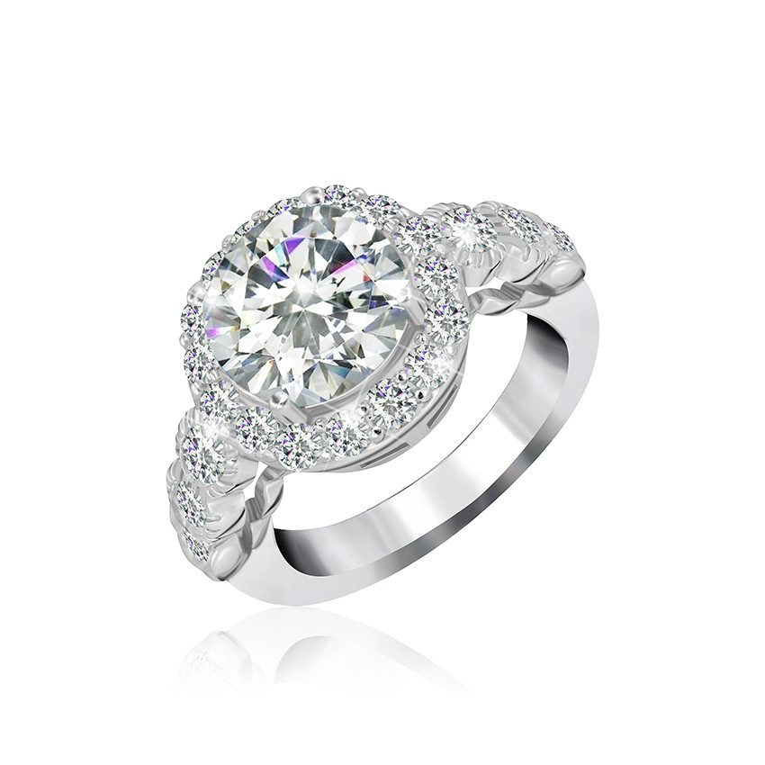 

Серебряное кольцо с фианитом Silvex925 КК2Ф/388 - 18,5
