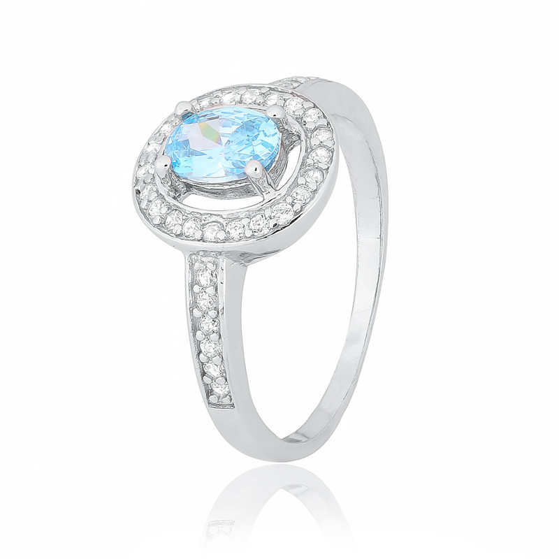 

Серебряное кольцо с фианитом Silvex925 КК2ФТ/482 - 16