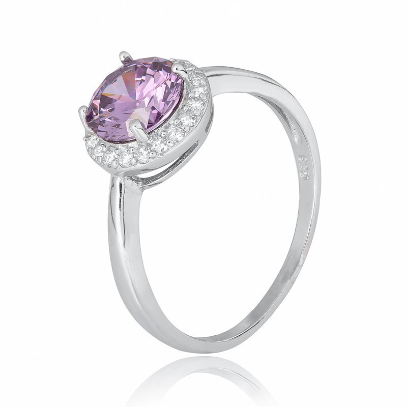 

Серебряное кольцо с фианитом Silvex925 КК2ФА/408 - 19,5