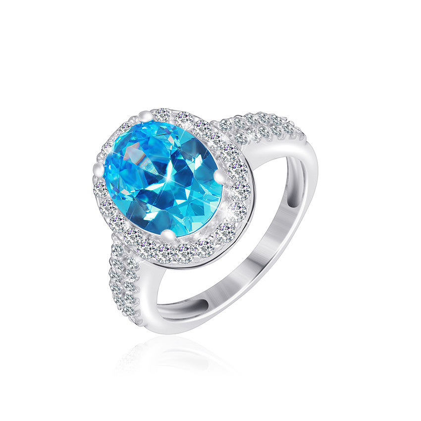 

Серебряное кольцо с фианитом Silvex925 КК2ФТ/371 - 18,5