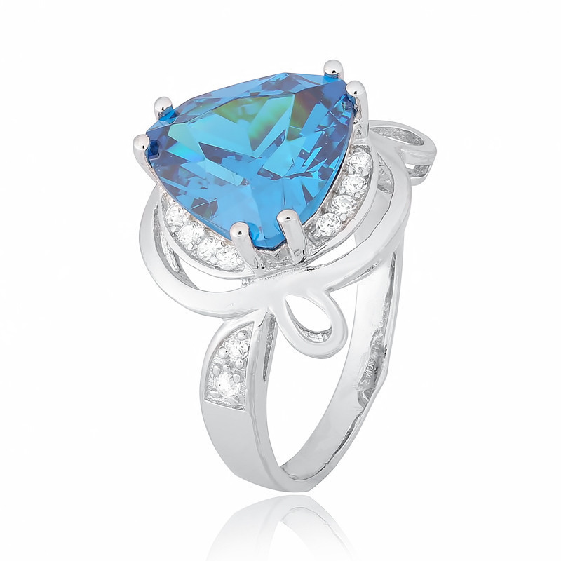 

Серебряное кольцо с фианитом Silvex925 КК2ФЛТ/381 - 18,5