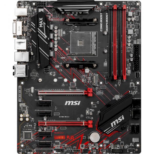 

Материнская плата msi am4 b450 gaming plus max