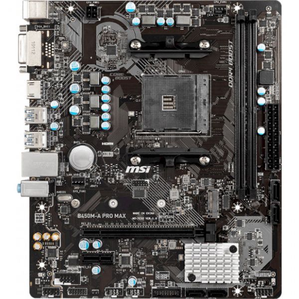 

Материнская плата msi am4 b450m-a pro max