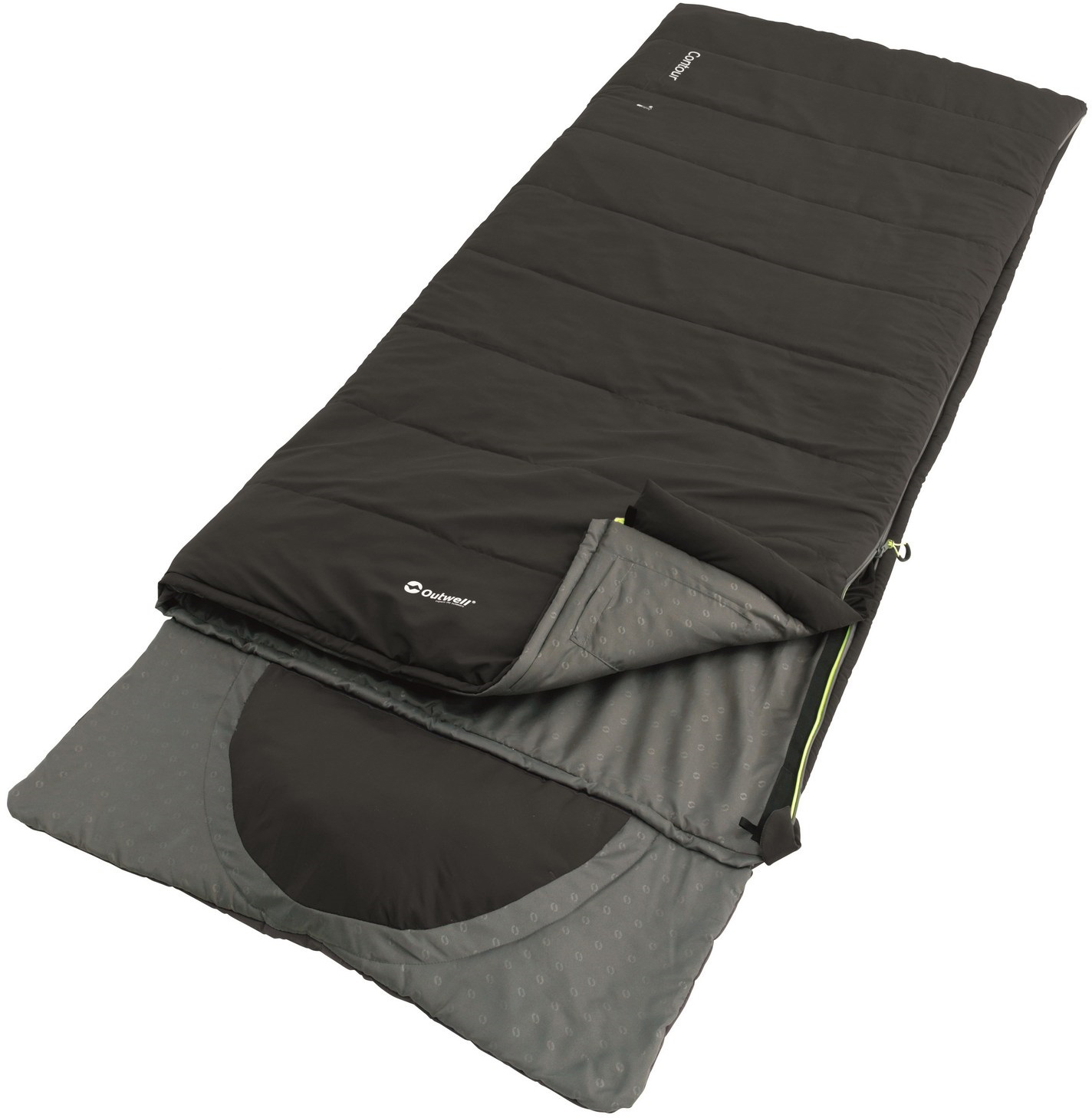 

Спальный мешок Outwell Contour Reversible +2°C Midnight Black (Right) (928322)