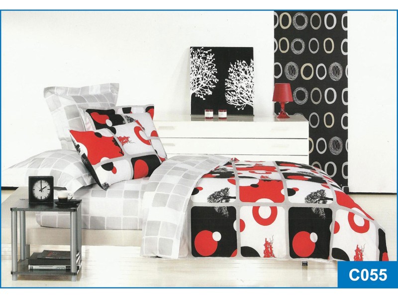 

Комплект постельного белья Leleka-textile семейный сатин арт.С-055