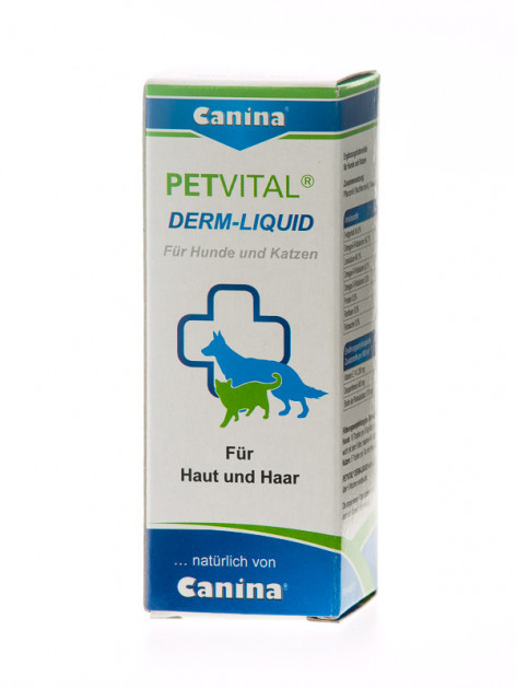 

Активирует клеточный обмен веществ "Petvital Derm Liquid" 25 мл Canina BGL-CN-120