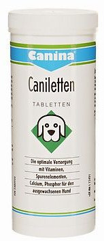 

Витаминно-минеральный комплекс Canina Caniletten для взрослых собак 1000 таблеток