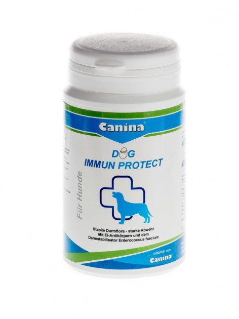 

Витамины для собак Canina Dog Immun Protect укрепление иммунитета 150гр