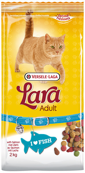 

Сухой корм для котов Lara Adult with Salmon с лососем 2 кг