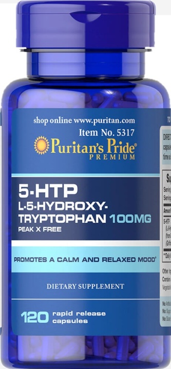 

Жиросжигатель Puritan's Pride 5-HTP 100 mg 120 капсул (4384301420)