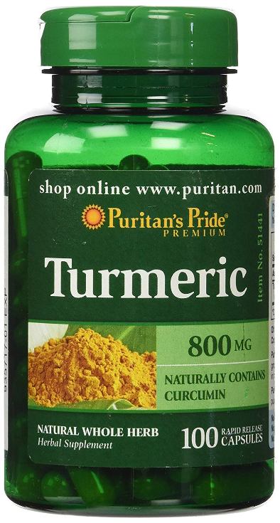 

Специальный продукт Puritan's Pride Turmeric 800 mg 100 капсул (4384301459)