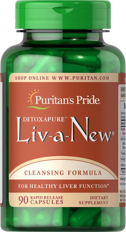 

Специальный продукт Puritan's Pride Liv-A-New 90 капсул (4384301448)