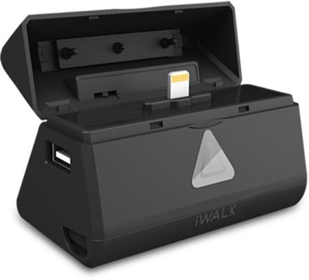 

Универсальная мобильная батарея iWALK Power Bank Link 5200mA Lightning Docking Black черный