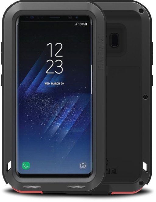 

Чехол BeCover Love Mei Powerful Black for Samsung G955 Galaxy S8 Plus черный