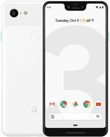 

Смартфон Google Pixel 3 Xl 4/64GB Clearly White 184 г белый