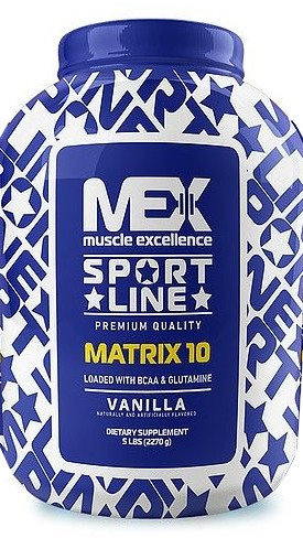 

Протеин MEX Nutrition Matrix 10 2270 g /80 servings/ Vanilla 2270 г