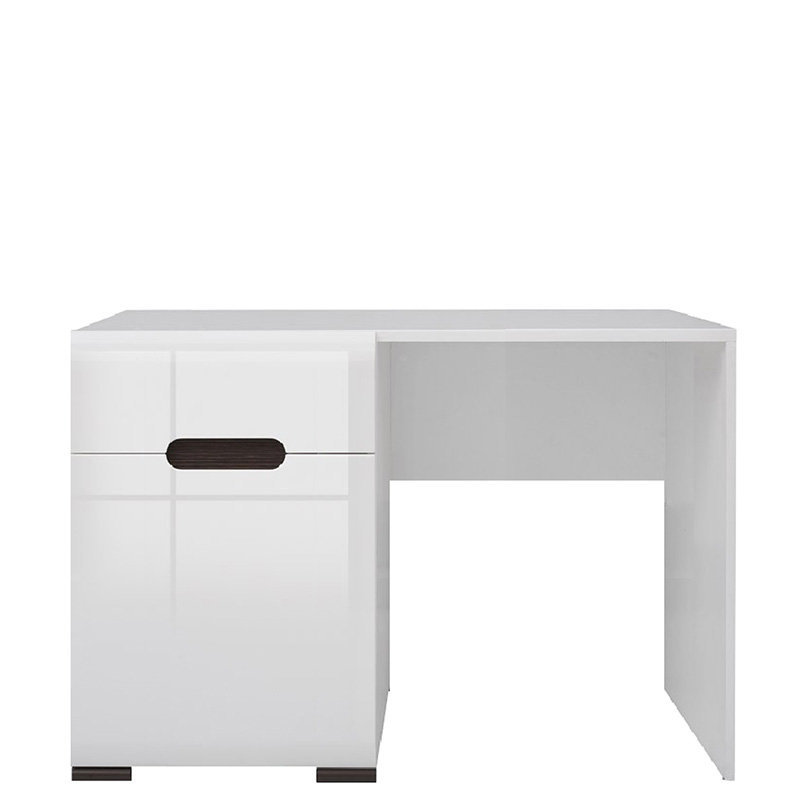 

Стол туалетный BRW (Black Red White) Ацтека TOL1D1S Белый глянец