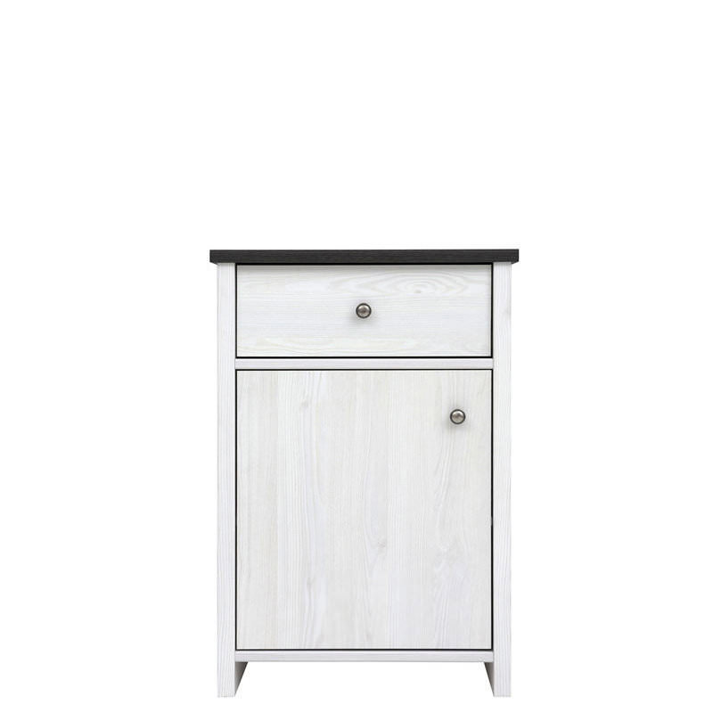 

Комод с ящиками BRW (Black Red White) Порто KOM 1D1S Джанни
