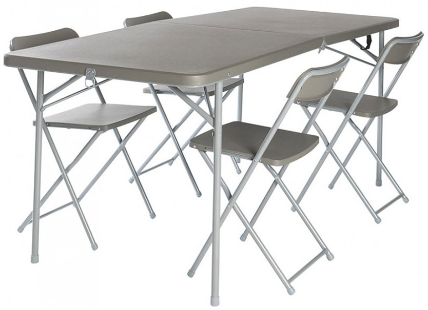 

Стол Vango Orchard XL Table And Chair Set Grey (928212)
