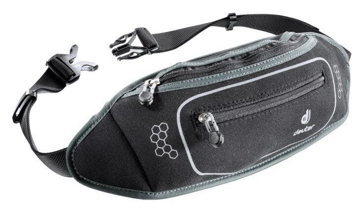 

Сумка на пояс Deuter Neo Belt II (Чёрно-серый black-granite)