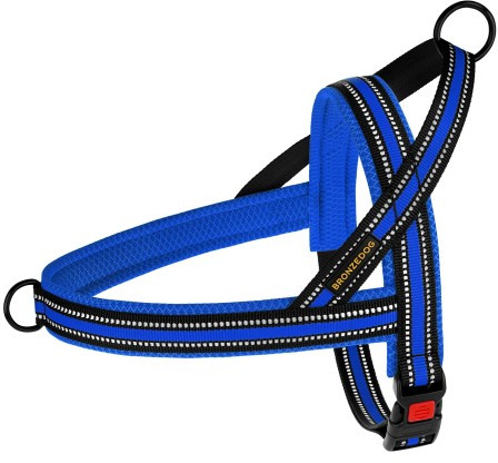 

Шлея для Собак BronzeDog Mesh Скандинавская Синяя, L 48 cм/54-68 см (81302)