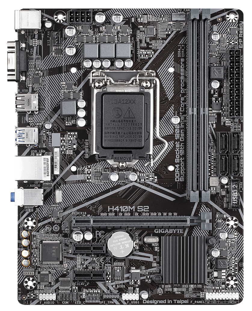 

Материнская плата Gigabyte H410M S2 (s1200, Intel H410, PCI-Ex16)