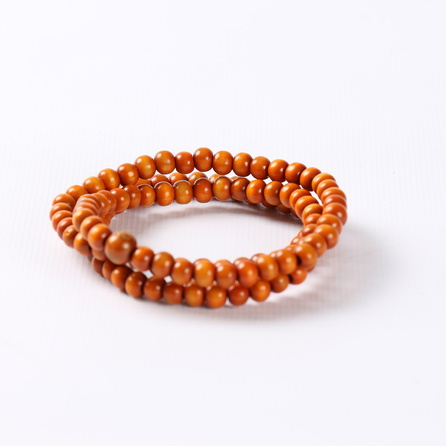 

Тибетский браслет из бусин Vishnya "Многослойный Ginger"