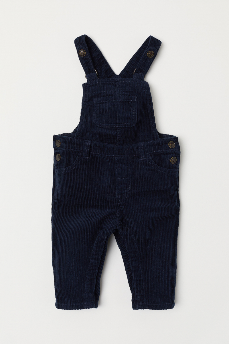 

Полукомбинезон для мальчика H&M 650882001 74 СМ Темно-синий 60086