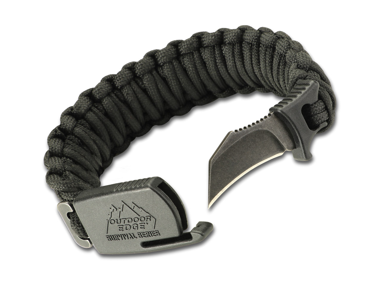 

Браслет выживальщика Outdoor Edge ParaClaw Black Medium Blister (1759.00.98)