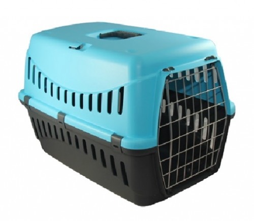 

Переноска для животных Bergamo Gipsy 1 Small, пластиковая дверь, голубой, 44x28,5x29,5 см (148045)