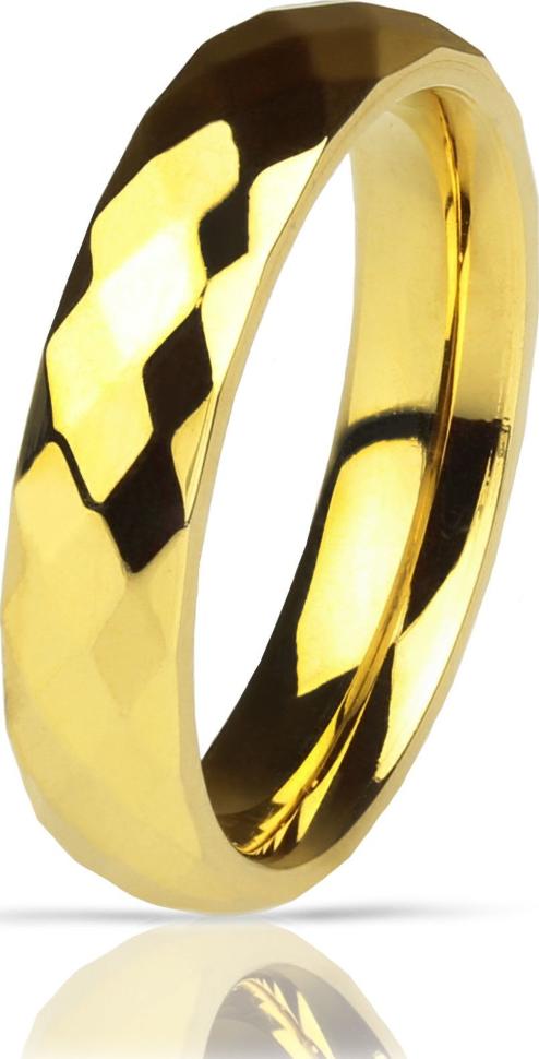 

Кольцо из вольфрама TU-010G с ромбовидными гранями (5 США (наш 15,7))