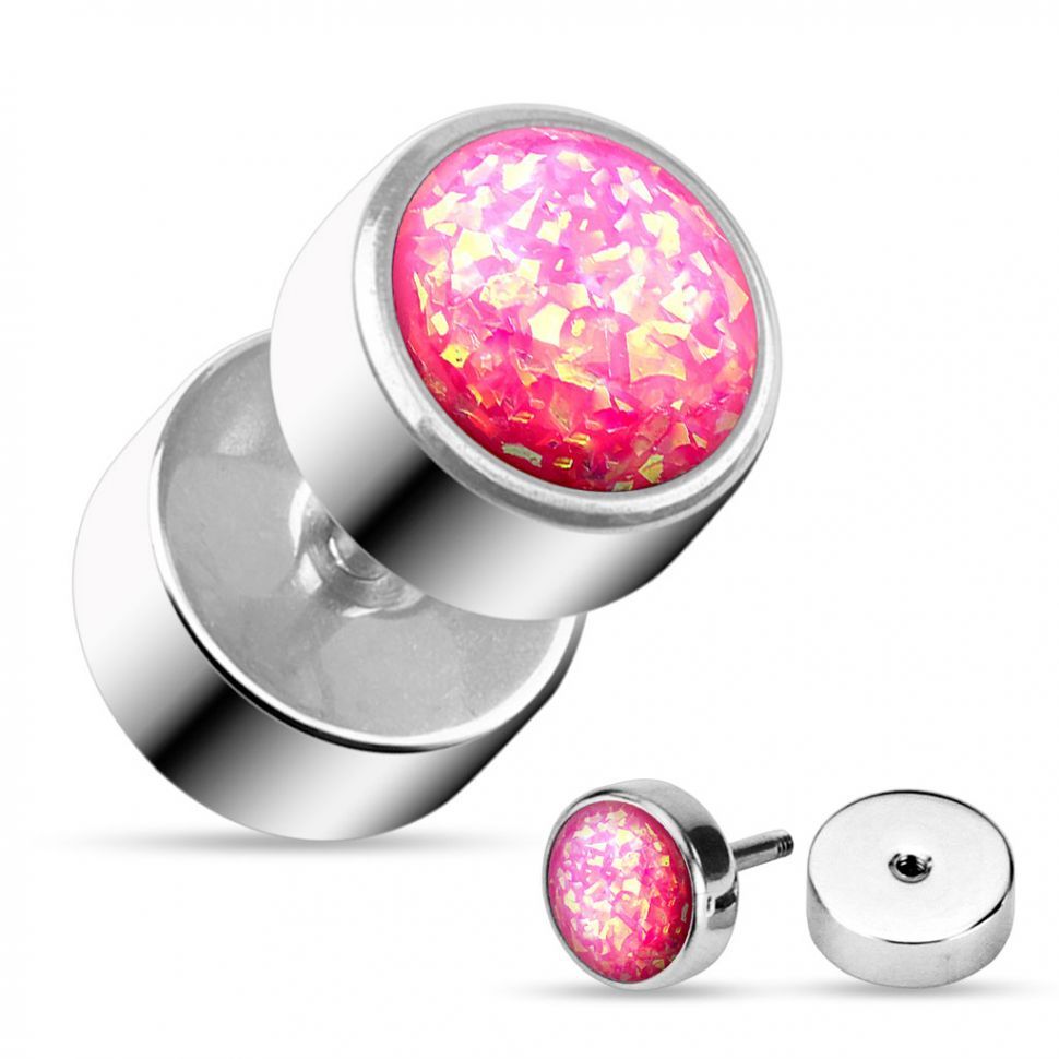 

Серьга PiercedFish PSFX-82 с блестками (цвет блесток: розовый)