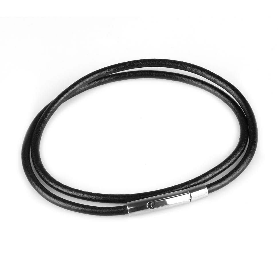 

Кожаный шнурок премиум Everiot Select LC-5002 с застежкой из стали (3 мм, 45 см)