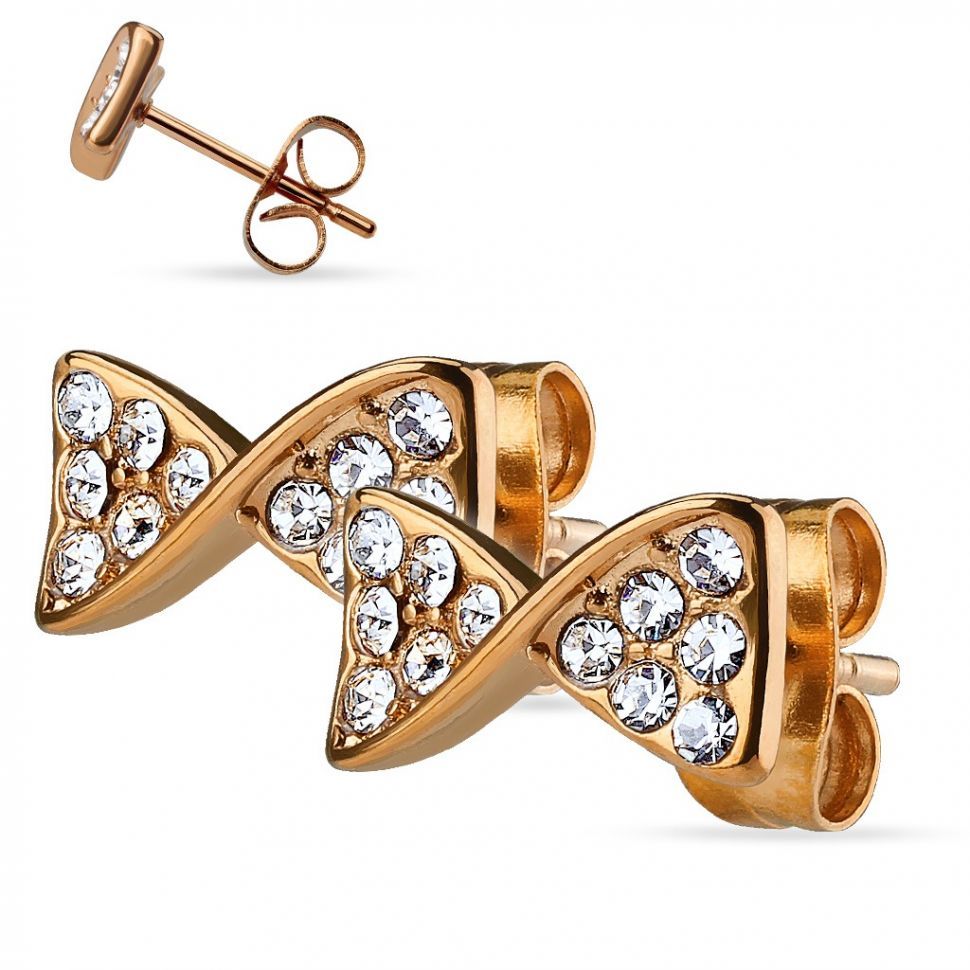 

Серьги-гвоздики Spikes SE3031-RD со стали