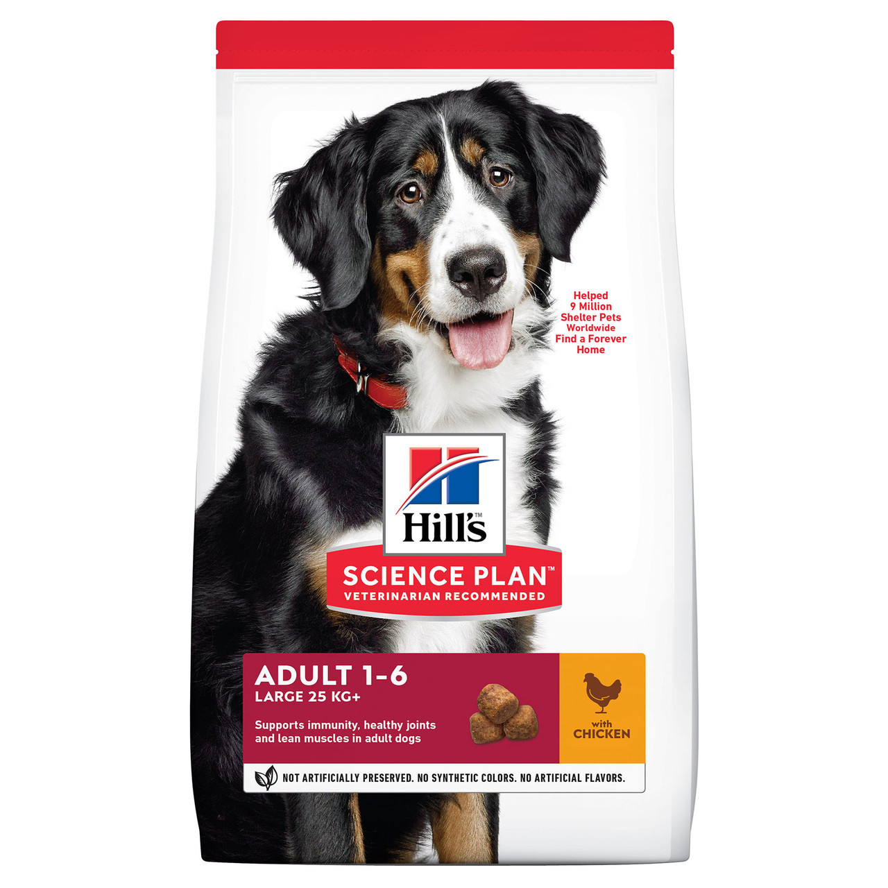 

Hills Science Plan Canine Adult Large Breed 18кг корм для собак крупных пород с курицей