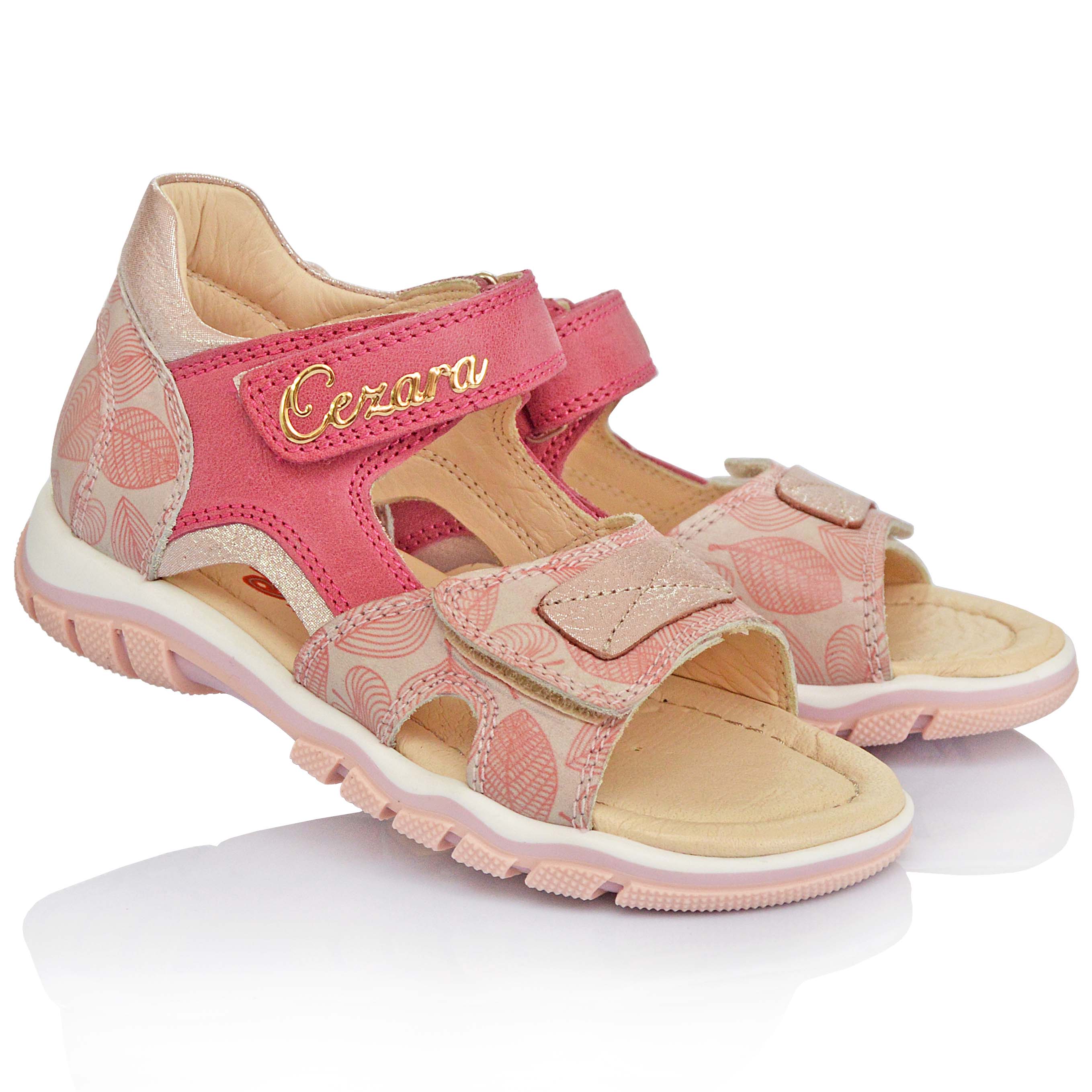 

Босоножки Cezara Orthopedic для девочек 23 Розовые (305-0323)