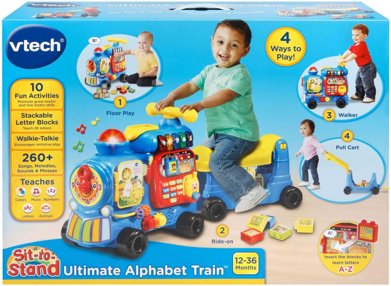 

Розвиваюча іграшка VTech Sit-to-Stand Ultimate Alphabet Train Паровозик (80-181970) (B01LXD64G0)